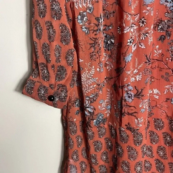 Knox Rose Short Boho Dress & Slip Dress‎ Small Festival Concert Floral Western - Picture 6 of 9